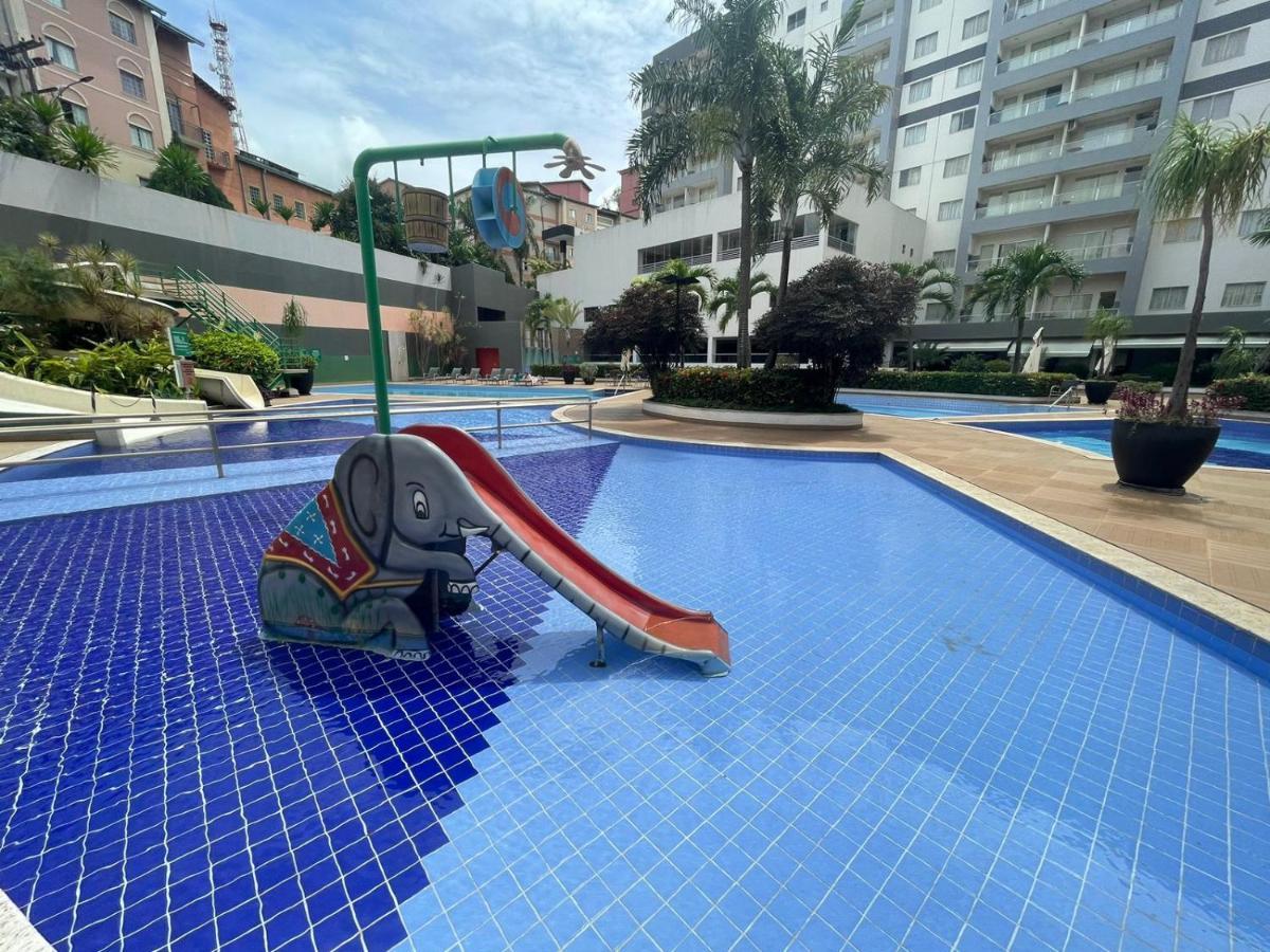 Flat 501 - Condominio Veredas Do Rio Quente - Diferenciado Com Ar Na Sala E No Quarto Экстерьер фото