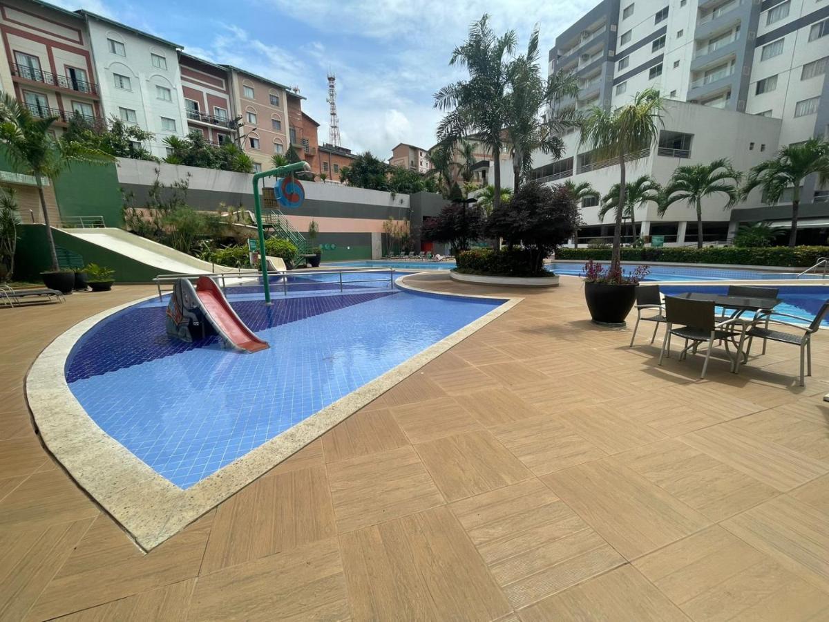 Flat 501 - Condominio Veredas Do Rio Quente - Diferenciado Com Ar Na Sala E No Quarto Экстерьер фото