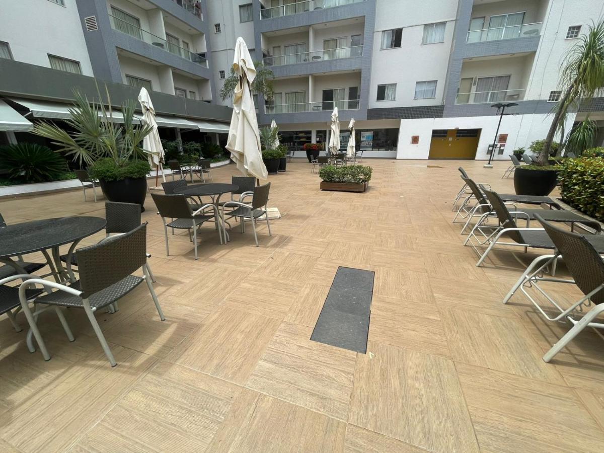 Flat 501 - Condominio Veredas Do Rio Quente - Diferenciado Com Ar Na Sala E No Quarto Экстерьер фото