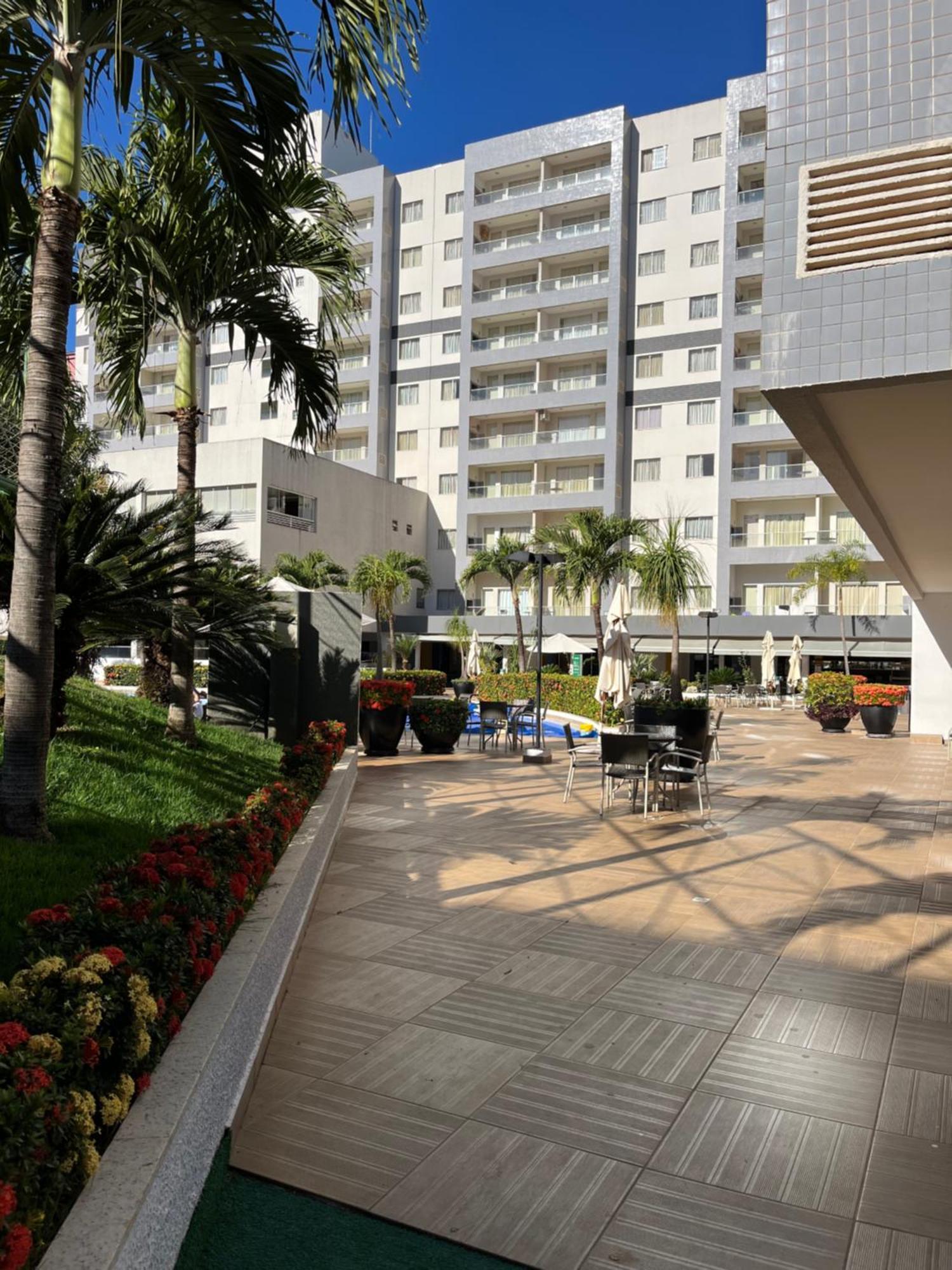 Flat 501 - Condominio Veredas Do Rio Quente - Diferenciado Com Ar Na Sala E No Quarto Экстерьер фото